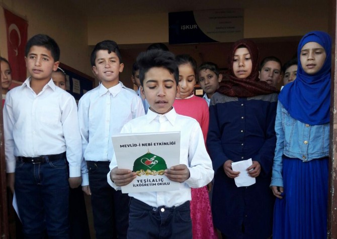 Okullarda Mevlid-i Nebi etkinlikleri devam ediyor