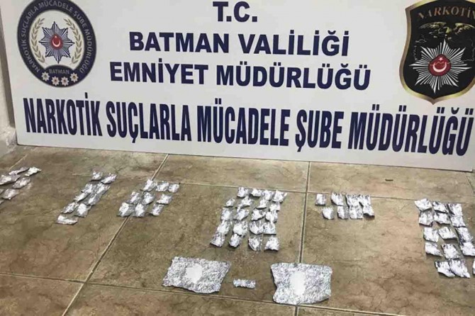 Batman'da metamfetamin ele geçirildi