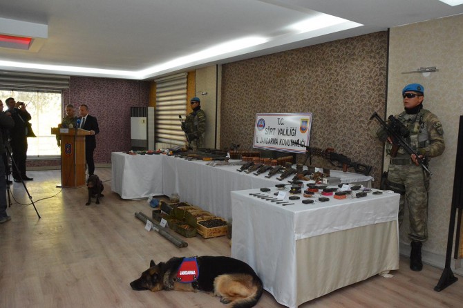 Siirt'te PKK’nin kış üslenmesi çökertildi