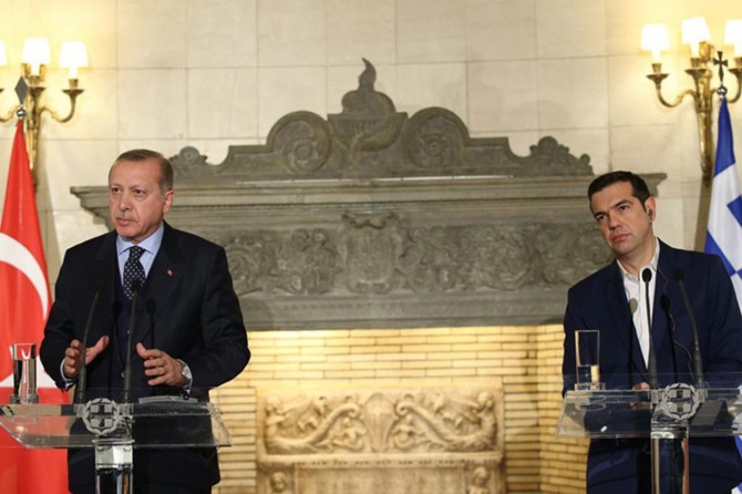 Cumhurbaşkanı Erdoğan ile Çipras'tan ortak basın açıklaması