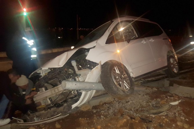 Li Çewligê qeza: 2 birîndar