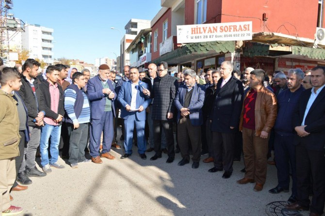 Hilvan'da ABD'nin şer planı telin edildi