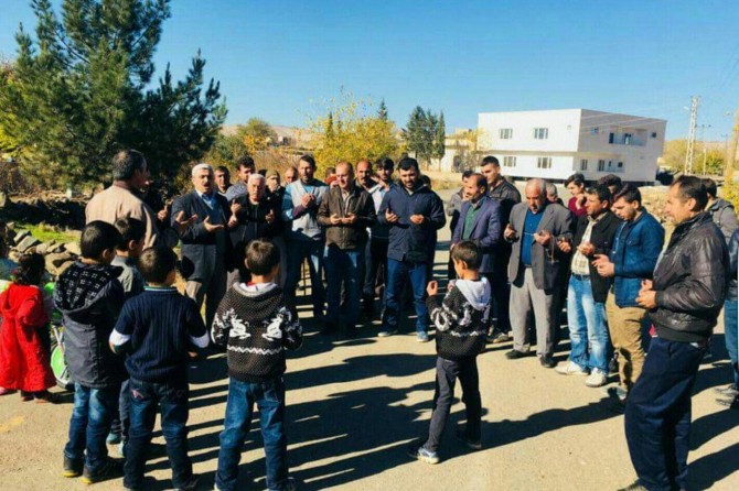 Şırnaklı köylüler ABD ve siyonistleri telin etti