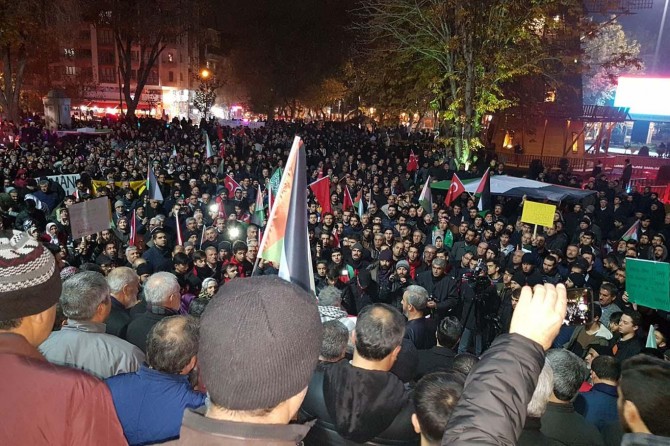 Malatya Kudüs için yürüdü