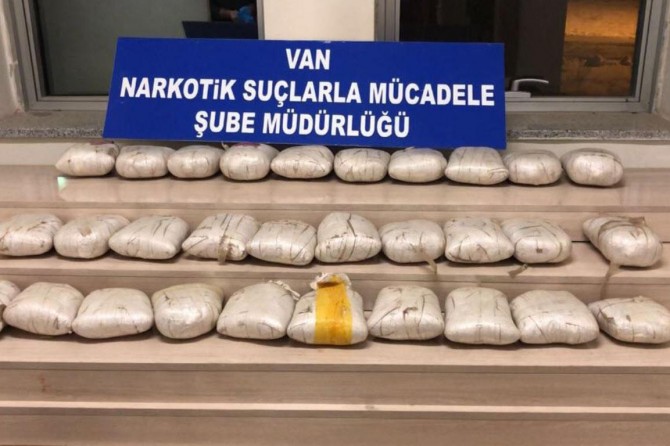 Van’da uyuşturucu operasyonu