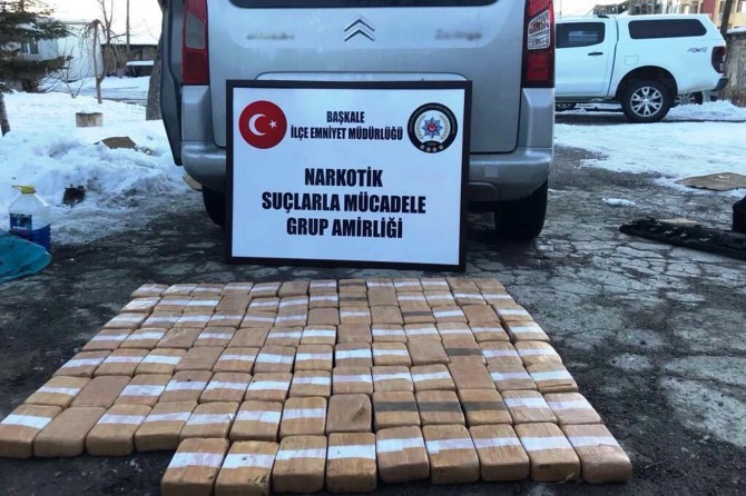 Van'da eroin ele geçirildi