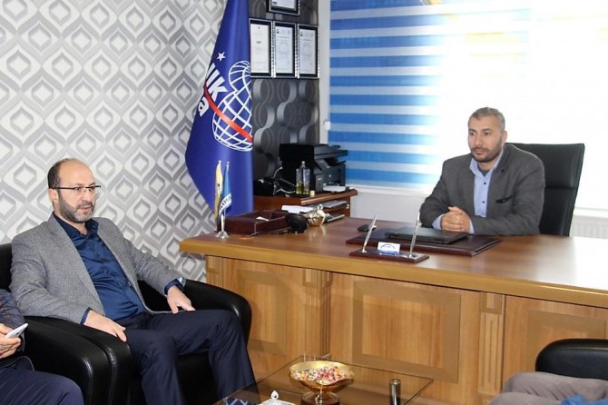 HÜDA PAR Diyarbakır İl Başkanlığından basına “Kudüs Mitingi” ziyareti