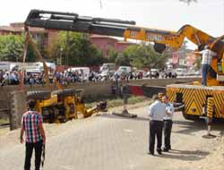 Batman'da Kepçe Kazası