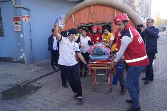 ​Batman’da yangın tatbikatı