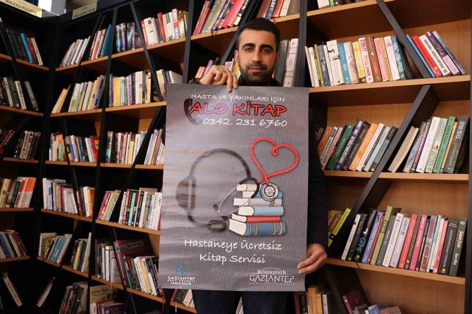 ​Hastalar için "Alo Kitap" projesi başlatıldı