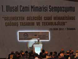 I. Ulusal Cami Mimarisi Sempozyumu Başladı