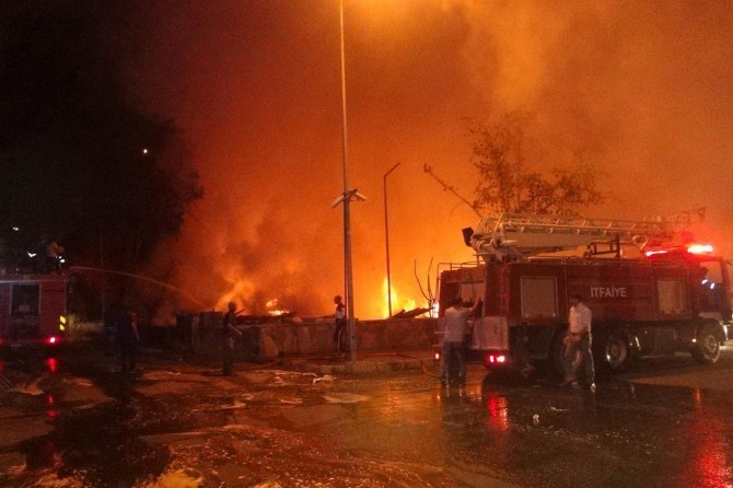 Tokat'ta feci yangın