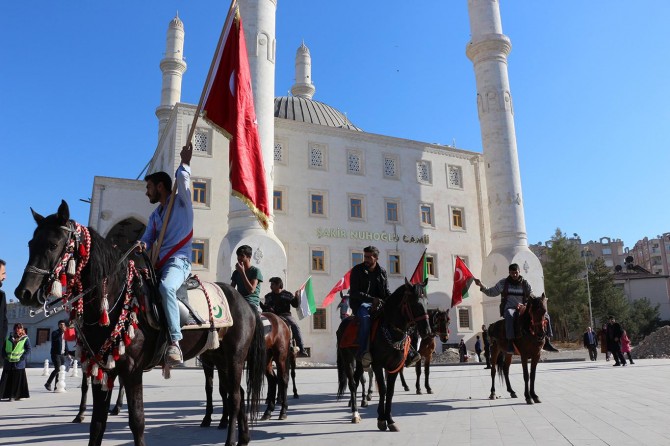 Mardinli gençler atlarıyla Kudüs'e gitmeye hazır