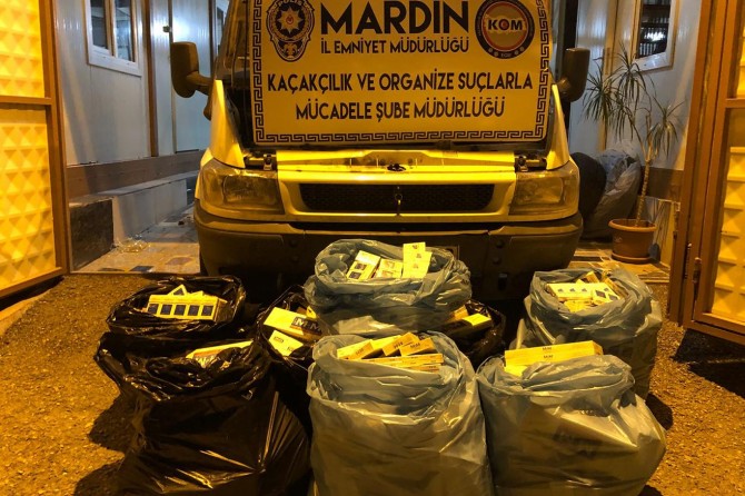 Mardin’de kaçakçılık operasyonları