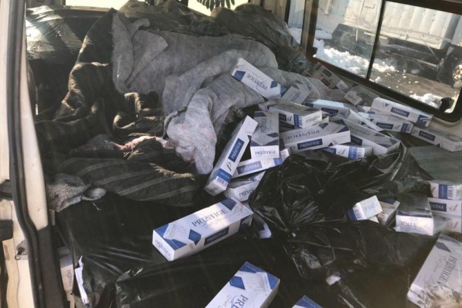 Van’da 39 bin 500 paket kaçak sigara ele geçirildi