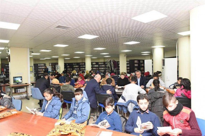 Batman'da kitap okuma etkinliği düzenlendi