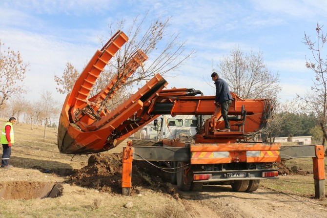 Batman'da Esentepe Camii için ön hazırlık çalışması başladı