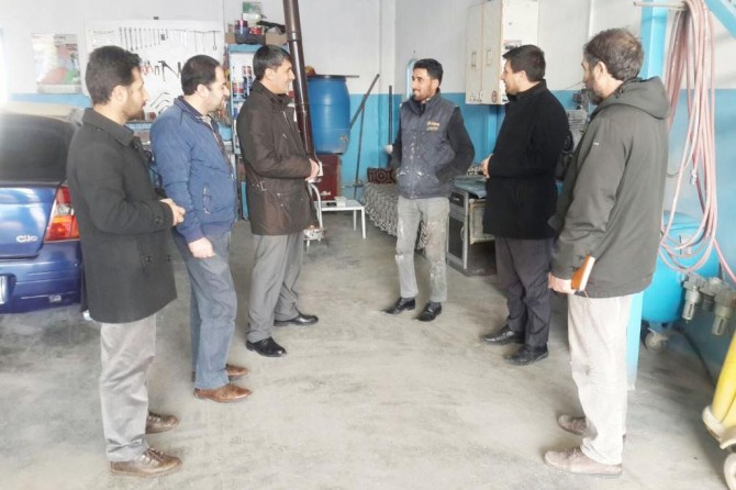 HÜDA PAR Tuşba İlçe Teşkilatından esnaf ziyareti