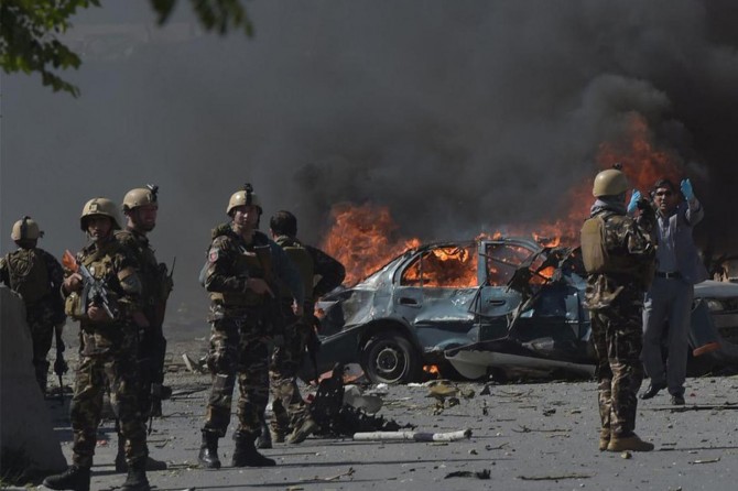 Afganistan'da karakola saldırı