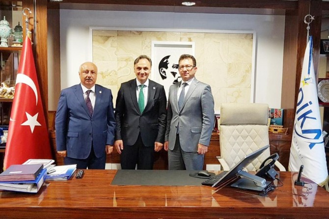 Rektörlerden DİKA'ya ziyaret