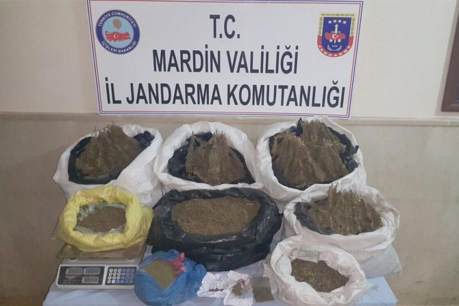 Mardin’de uyuşturucu operasyonu