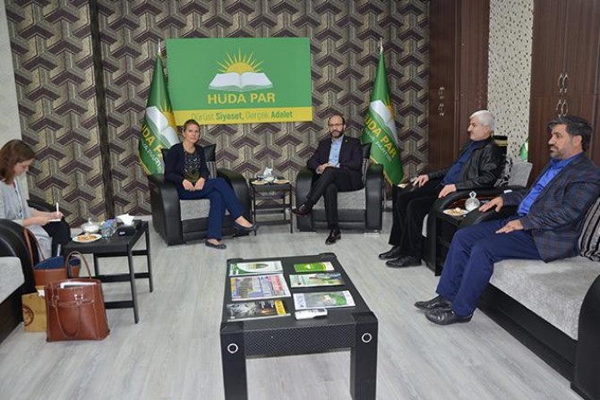 Musteşara Sefareta Hollanda HUDA PARê ziyaret kir