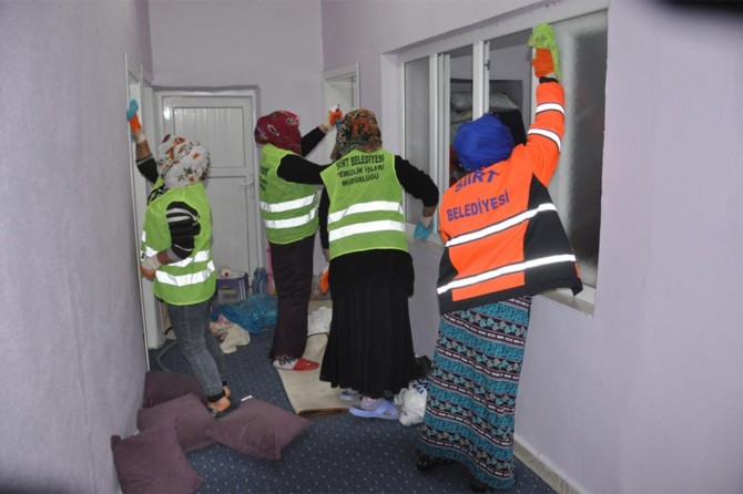 Engelli ve ihtiyaç sahibi ailelere evde temizlik hizmeti