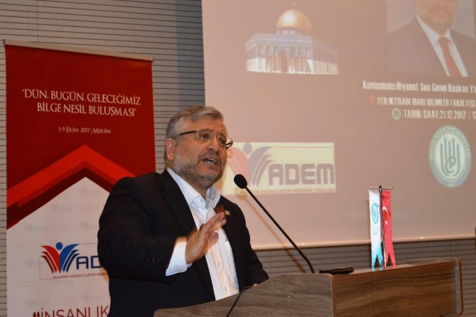 "Bir buçuk milyarlık İslam ümmeti bir araya gelirse Filistin kurtulur"