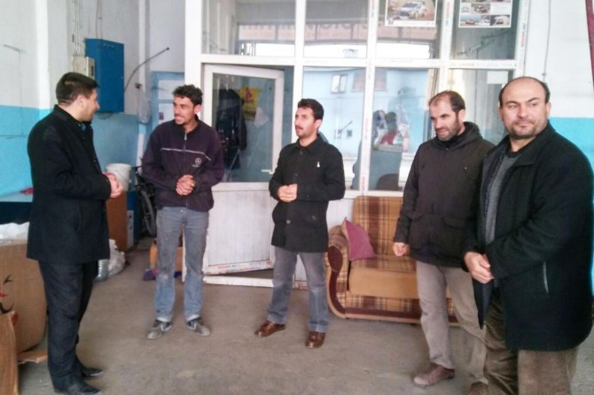 HÜDA PAR Tuşba İlçe Teşkilatından esnaf ziyareti