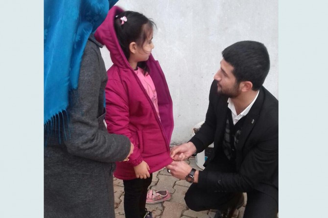 Kozluk’ta yetim ve muhtaç çocuklar giydirildi