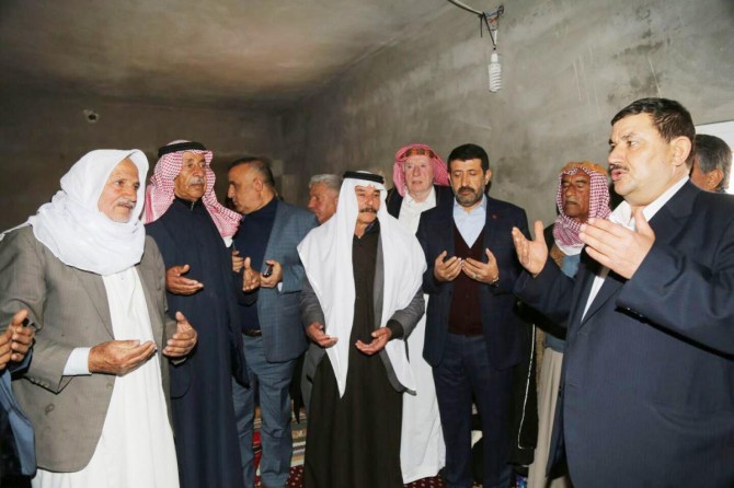 Aralarında husumet bulunan aileler barıştırıldı