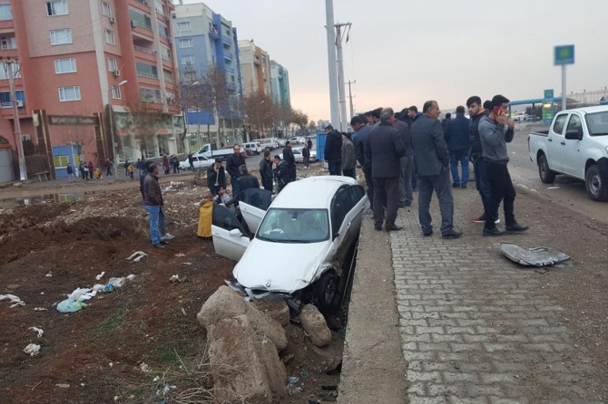 Li Bismilê qezayatrafîkê: Yek jê giran tev de 5 birîndar