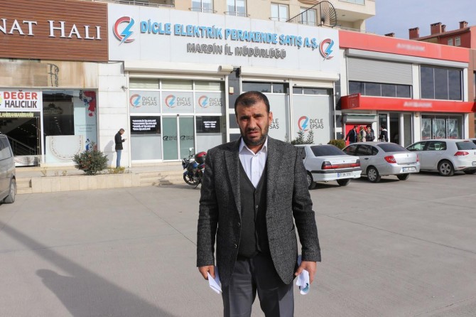 Elektrik depozitosuna el konulduğunu iddia eden vatandaştan Dicle EPSAŞ'a tepki