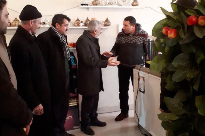 HÜDA PAR Ağrı İl Teşkilatından esnaf ziyareti