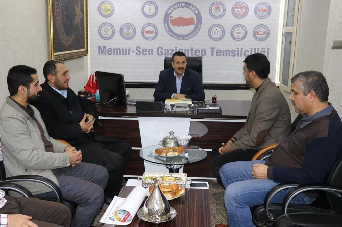 Peygamber Sevdalıları Platformundan Memur-Sen’e ziyaret