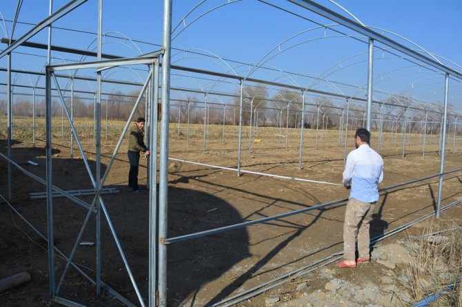 Sera bölgesi ilan edilen alanlarda çiftçiler hazırlık yapıyor