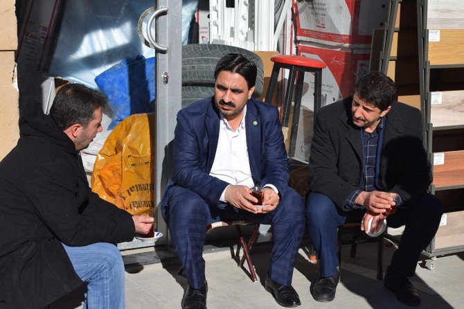 HÜDA PAR Malatya İl Başkanlığı esnaf ziyareti yaptı