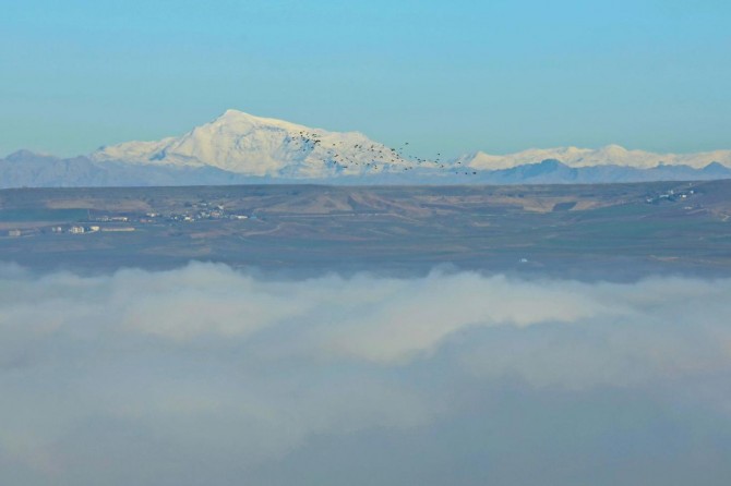 Sis kartpostallık görüntüler oluşturdu
