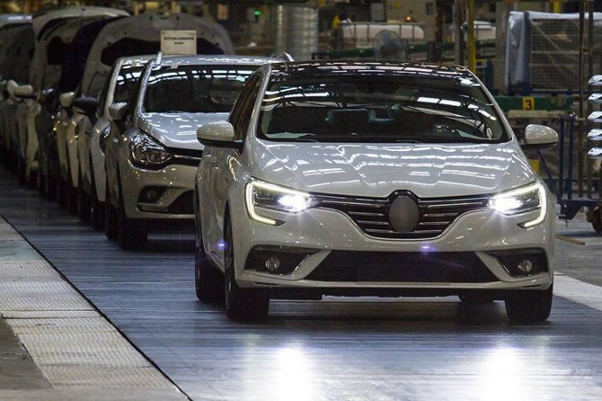 Türkiye'de bir yılda 1 milyon 368 bin otomobil üretildi