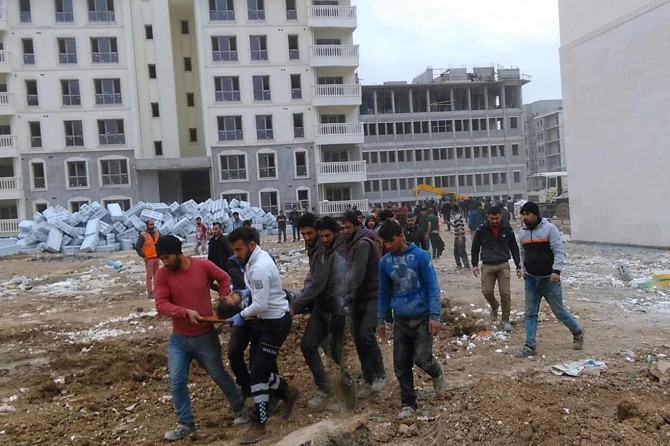 Nusaybin'de işçiler arasında kavga: 1 yaralı