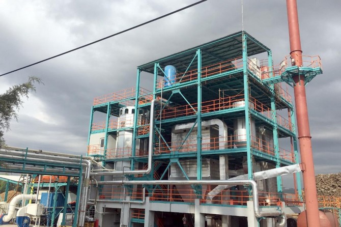 Van-Özalp Karayolu üzerinde çöplerden elektrik üretecek tesiste çalışmalar sürüyor