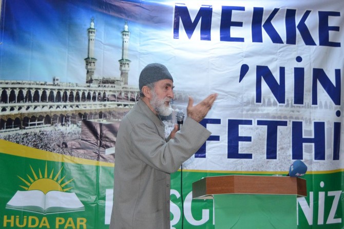 HÜDA PAR Kayseri İl Başkanlığı Mekke’nin Fethi programı düzenledi
