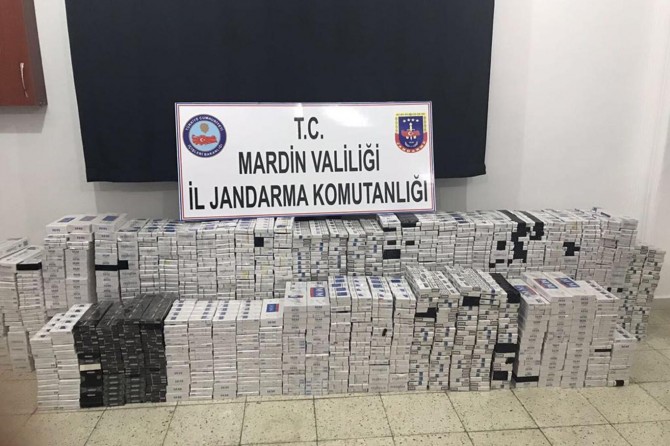 Mardin’de kaçak sigara operasyonu: 3 gözaltı