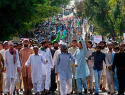 Li Pakîstanê Protesto