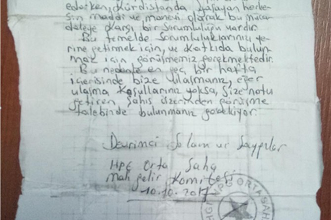 13 şikdarên ku di warê fînansê de ji PKKê re alîkarî kirine hatin girtin