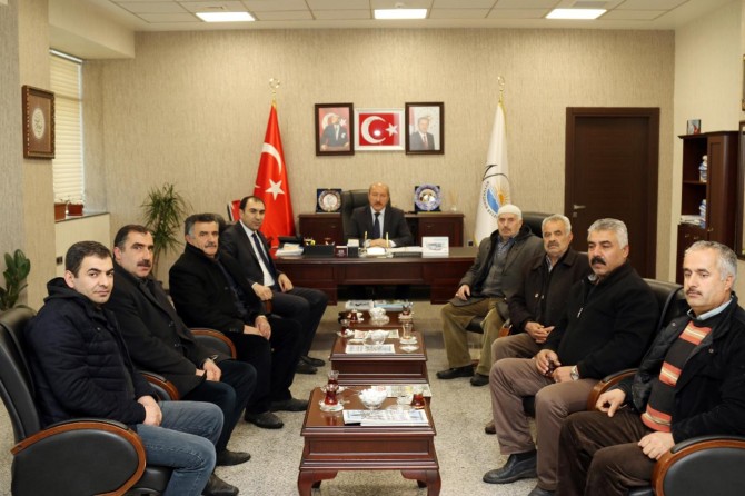 Esnaf Odalarından Van Büyükşehir Belediyesine teşekkür ziyareti