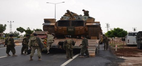 Tezkere sonrası Suriye sınırına sevkiyat