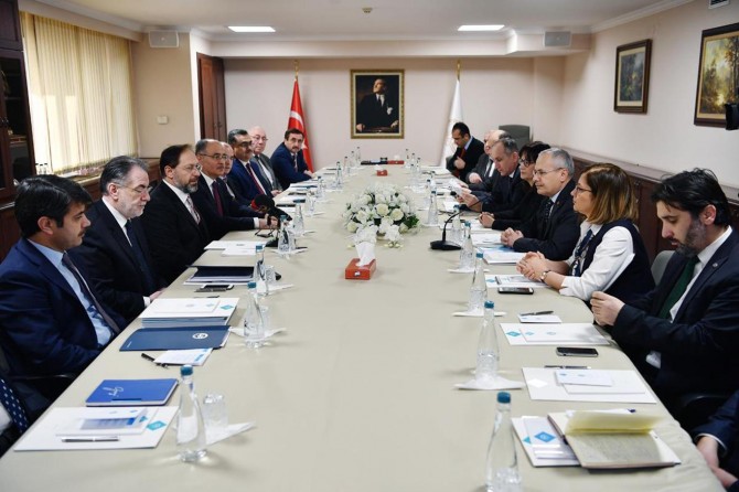 "Cami Planlama ve Tasarımı Projesi” değerlendirme toplantısı yapıldı