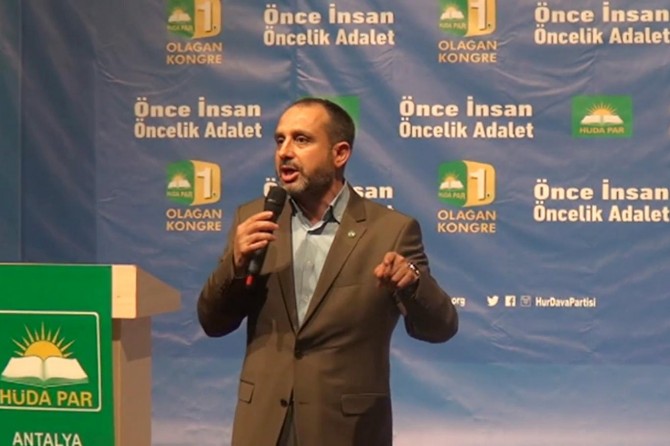 HÜDA PAR Antalya 1'inci Olağan Kongresi yapıldı