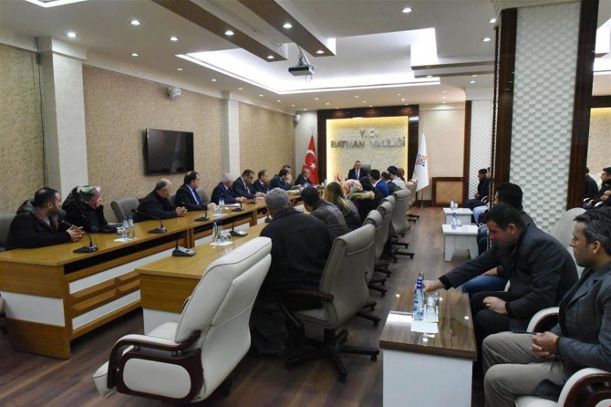 Batman Valisi şehit yakınları ve gaziler ile buluştu